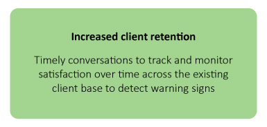 Increased client retention