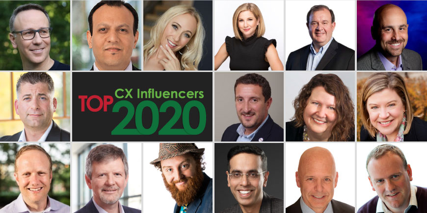 The Top CX Influencers of 2020