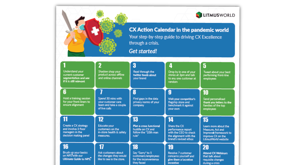 CX Day 2020 | CX Action Calendar in the Pandemic World